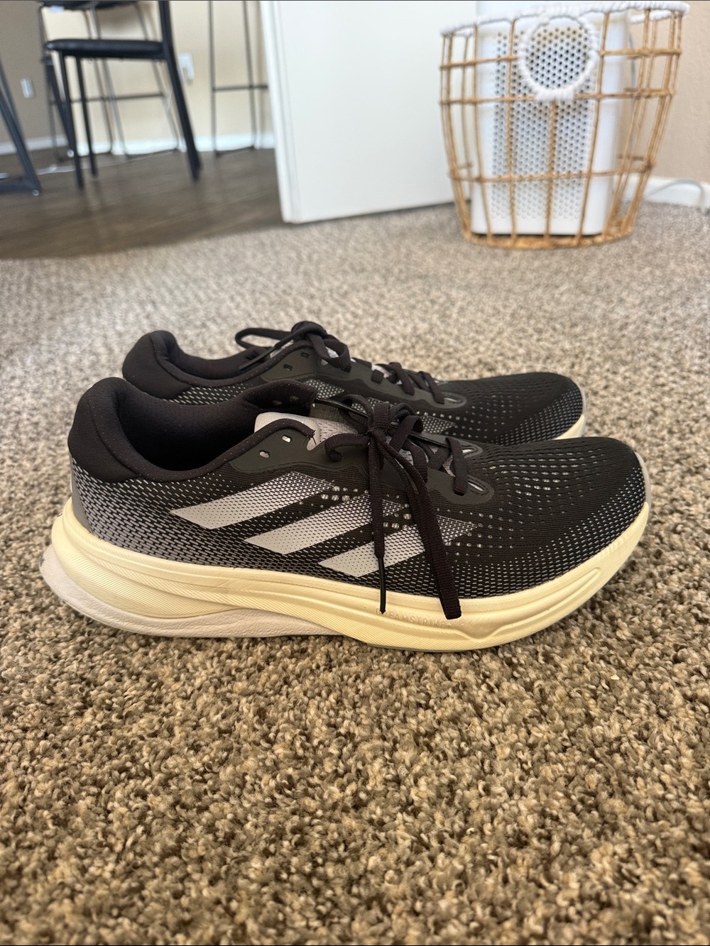 Adidas Black supernova Shoes